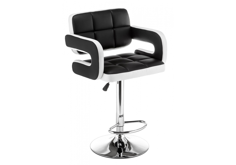 Барный стул Венд черный / белый