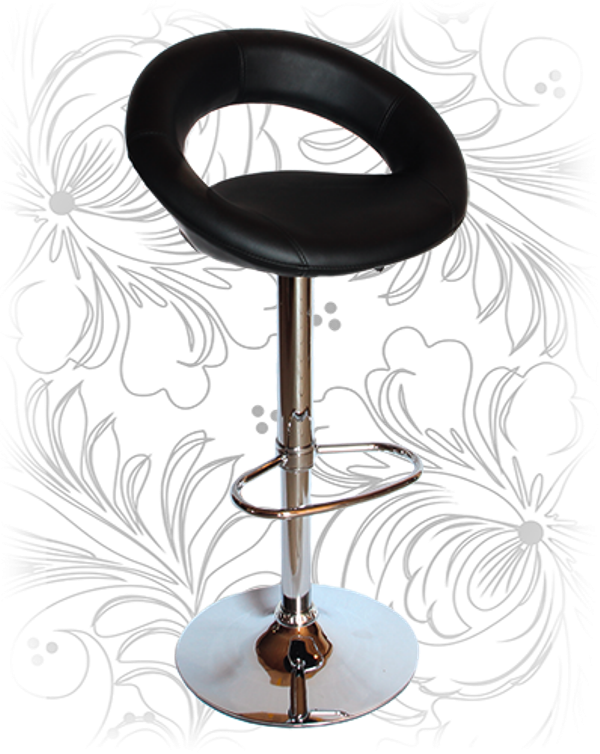 Стул барный 5001 черный